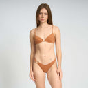 BLOSSOM BOTTOM - CONHAQUE | Half Naked Swim | bikinis y vestidos de playa