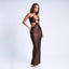 MARTINA DRESS - CHOCOLATE