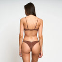 Half Naked Swim bikinis - Low Tide 2026 - SARA TOP CAPUCCINO
