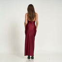 INES DRESS - BURGUNDY | Half Naked Swim | bikinis y vestidos de playa