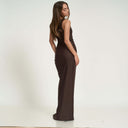 INES DRESS - CHOCOLATE | Half Naked Swim | bikinis y vestidos de playa