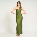 ISA DRESS - MOSS | Half Naked Swim | bikinis y vestidos de playa