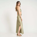 Vestido de playa - Half Naked Swim - ISA DRESS - PISTACCHIO