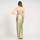 Vestido de playa - Half Naked Swim - ISA DRESS - PISTACCHIO