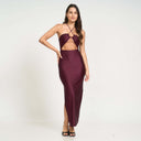 KARLIE DRESS - MAROON | Half Naked Swim | bikinis y vestidos de playa