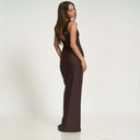 Vestido de playa - Half Naked Swim - LEA DRESS - CHOCOLATE
