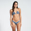 HALF NAKED BIKINI - BOTTOM MACA CONTRAST SHIBORI SIDE