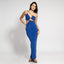 HALF NAKED SWIM MARTINA DRESS - INDIGO FRONT