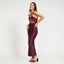 KARLIE DRESS - MAROON