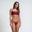MINNIE TOP - BURGUNDY