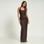 LEA DRESS - CHOCOLATE