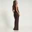 LEA DRESS - CHOCOLATE