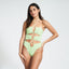 HALF NAKED BIKINI - ONE PIECE SABRINA MINT FRONT