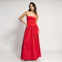 PAULA DRESS - RED | Half Naked Swim | bikinis y vestidos de playa