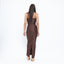 SIMONE DRESS - CHOCOLATE